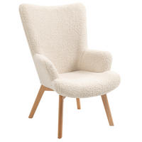SESSEL Wolle Weiß - Weiß, Textil (64/100/74cm) - Nordlys