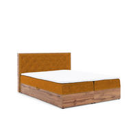 BOXBETT Maximo In überlänge - Honig, Holzwerkstoff/Textil (140/220cm) - Fun Möbel