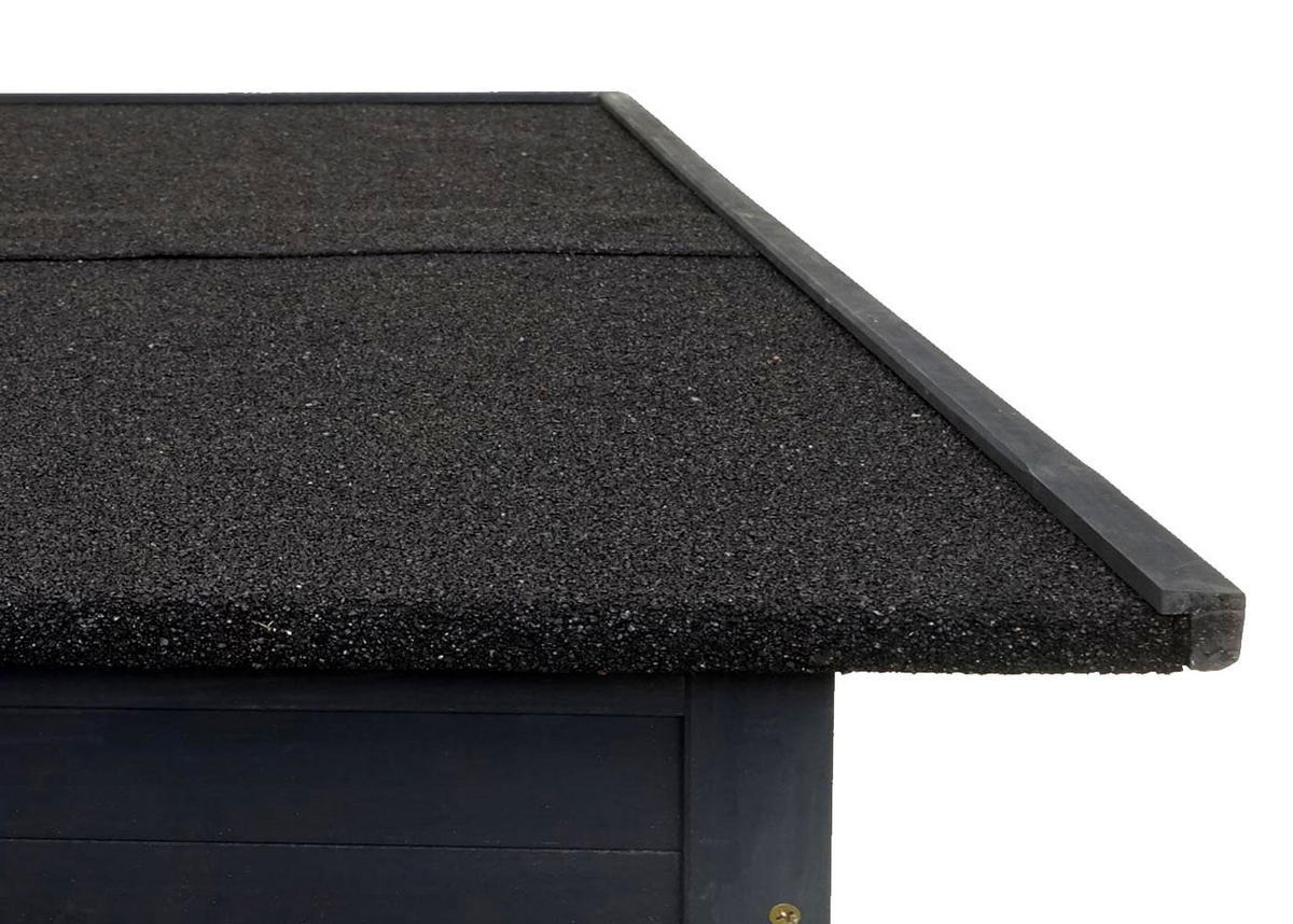 FAHRRADGARAGE 1er 152x184x98cm Anthrazit - Anthrazit, Holz (184/152/98cm) - PROREGAL