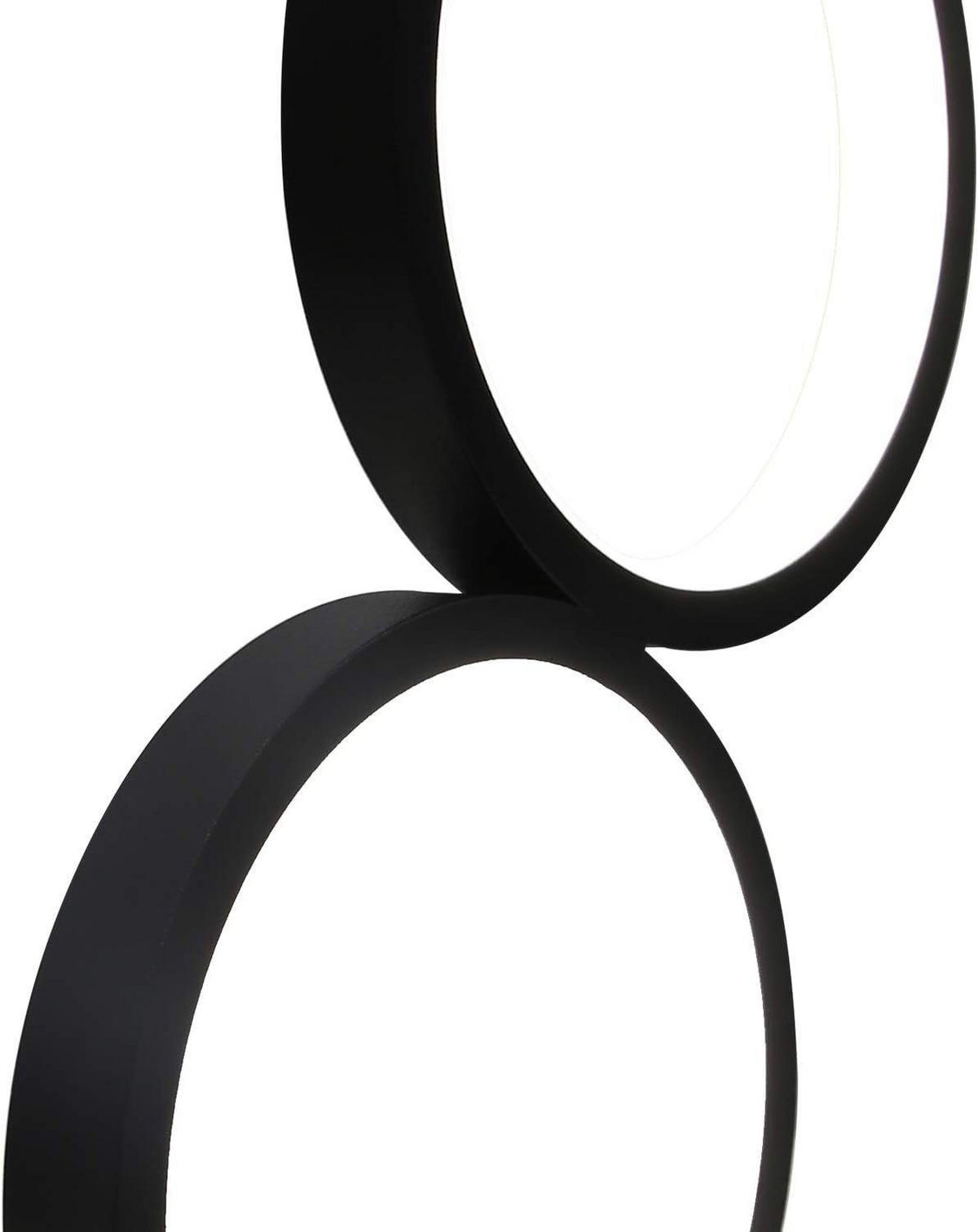 LED-TISCHLEUCHTE Chemnitz 14/14/38 cm - Schwarz, Metall (14/14/38cm) - Nettlife
