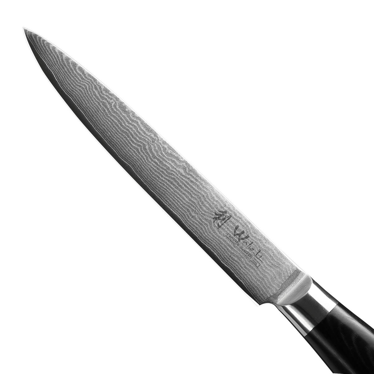 MESSERSET 4-tlg. 8–18 cm - Schwarz, Metall - Wakoli