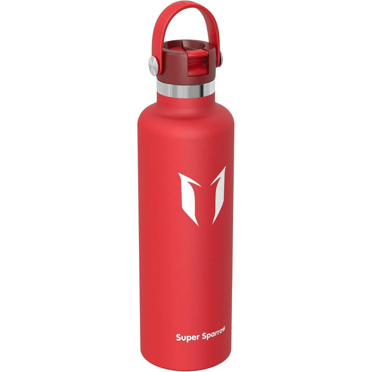 TRINKFLASCHE Edelstahl 1000 ml C- Lava - Rot, Metall (8.5/8.5cm)