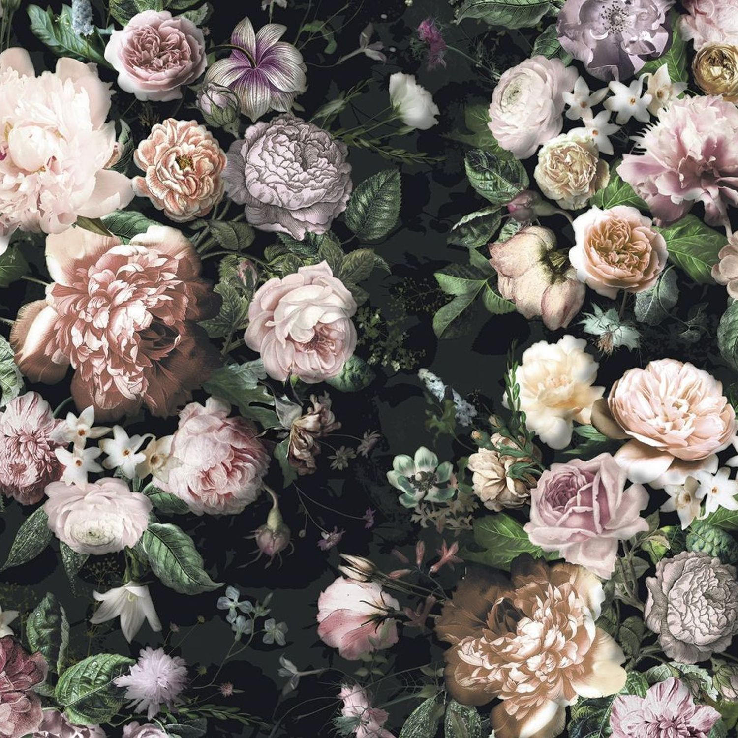 FOTOTAPETE Blumen 400 x 250 cm - Pink, Papier (400/250cm) - Sanders & Sanders
