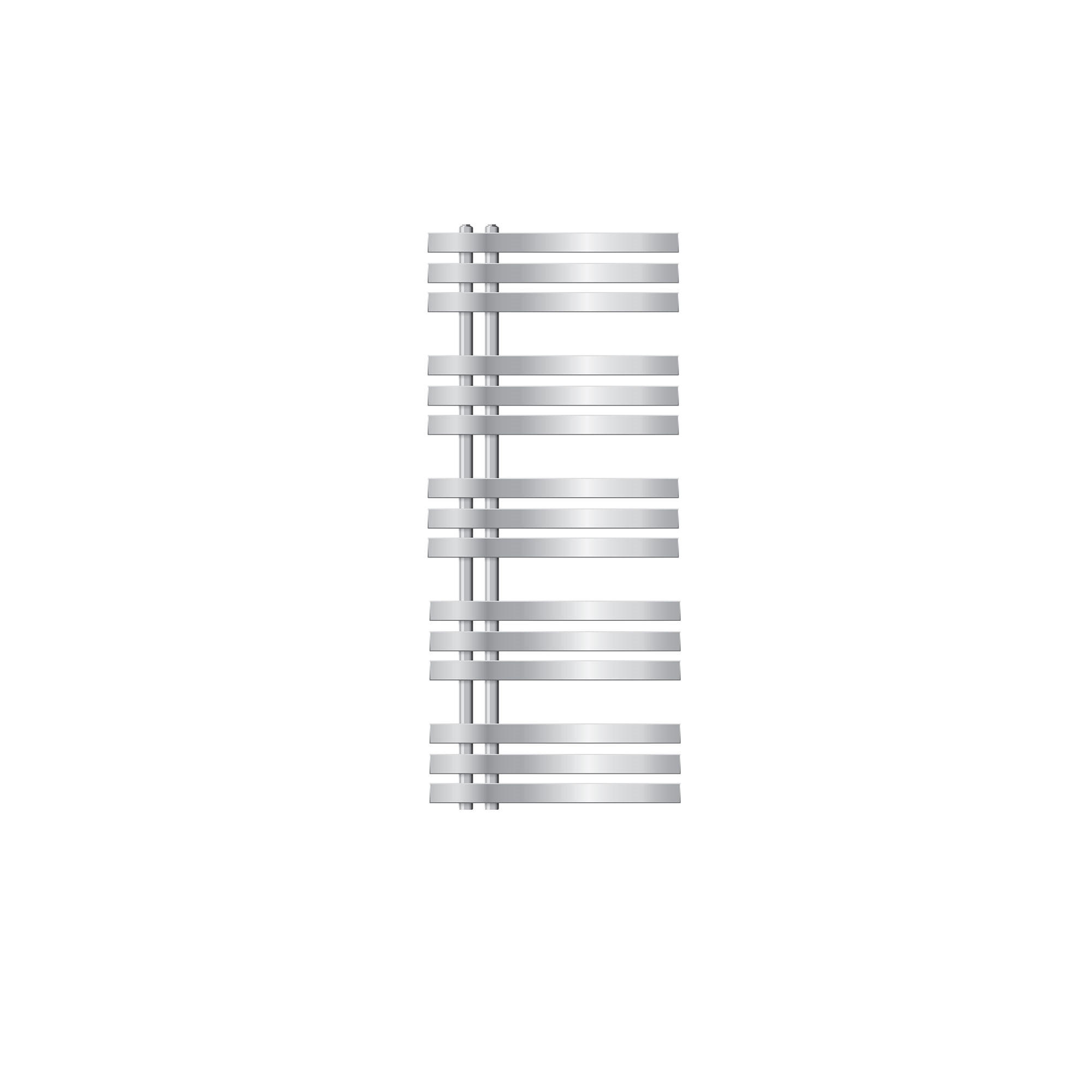 BADHEIZKÖRPER Iron EM 500x1200 Chrome - Chromfarben, Metall (50/120/3cm) - LuxeBath