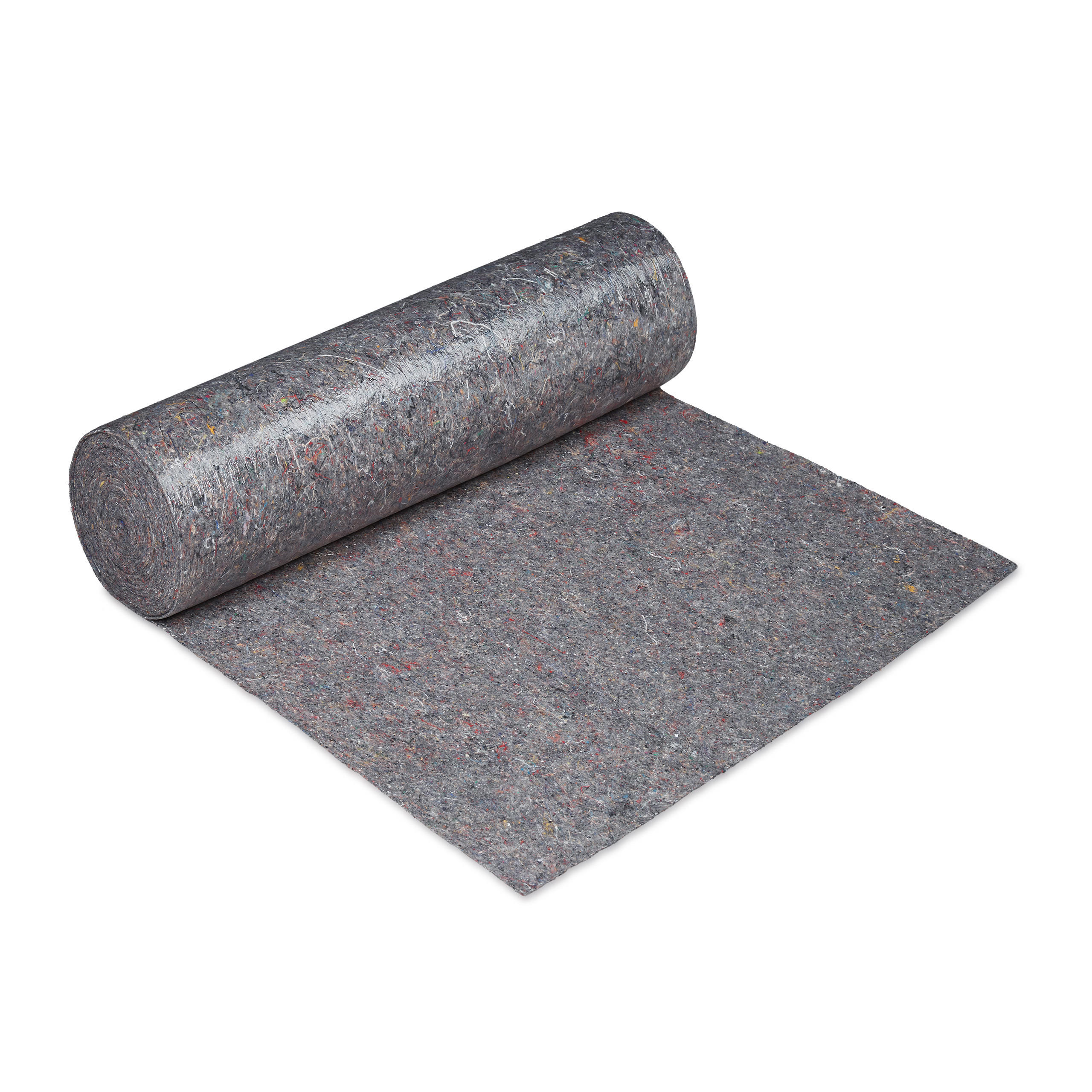 MALERVLIES Grau selbstklebend 1x50 m - Grau, Kunststoff/Textil - Relaxdays