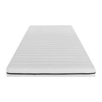 STANDARDMATRATZE - 1 Person - Stoff - Weiß - - Weiß, Textil (90/190cm) - Vente-Unique