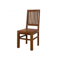 STUHL Sheesham 45x45x100 noble unique lackiert SYDNEY #132 - Braun, Holz (45/100/45cm) - Massivmoebel24