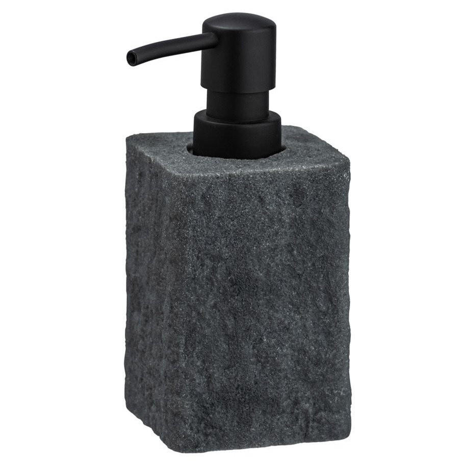 Wenko Seifenspender Anthrazit 7x15x7 cm