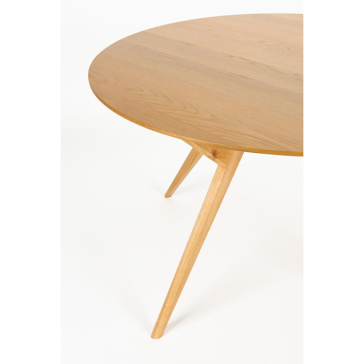 ESSTISCH IJver Rund 120 cm Natur - Naturfarben, Holzwerkstoff (120/120/75cm) - Zuiver