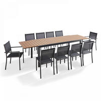 GARTENSET 11-tlg., Braun - Braun, Metall - Oviala