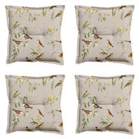 SITZKISSEN Aria - Beige - 50/50/7 cm - 4er-Set - Beige, Textil (50/7/50cm) - Madison