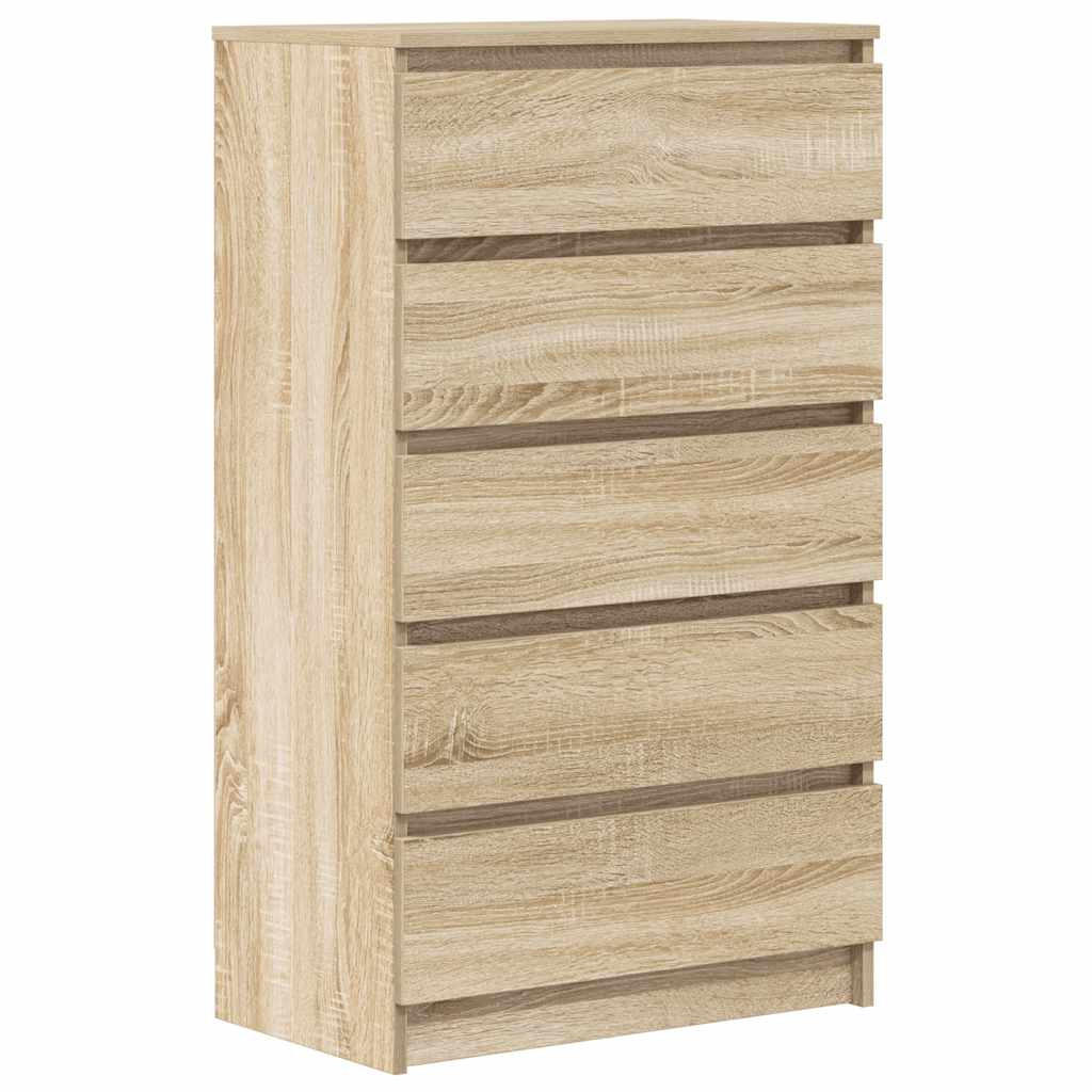 vidaXL Kommode Sonoma Eiche 60x103x36 cm
