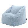 SITZSACK Flauschig für Kinder - Hellblau, Kunststoff (55/44/55cm) - icon