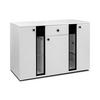 SIDEBOARD Formilo Weiß 140,4/80/40,2 cm – Kommode mit Rillen und Schublade - Weiß, Holzwerkstoff/Kunststoff (140/80/40cm) - AX Living