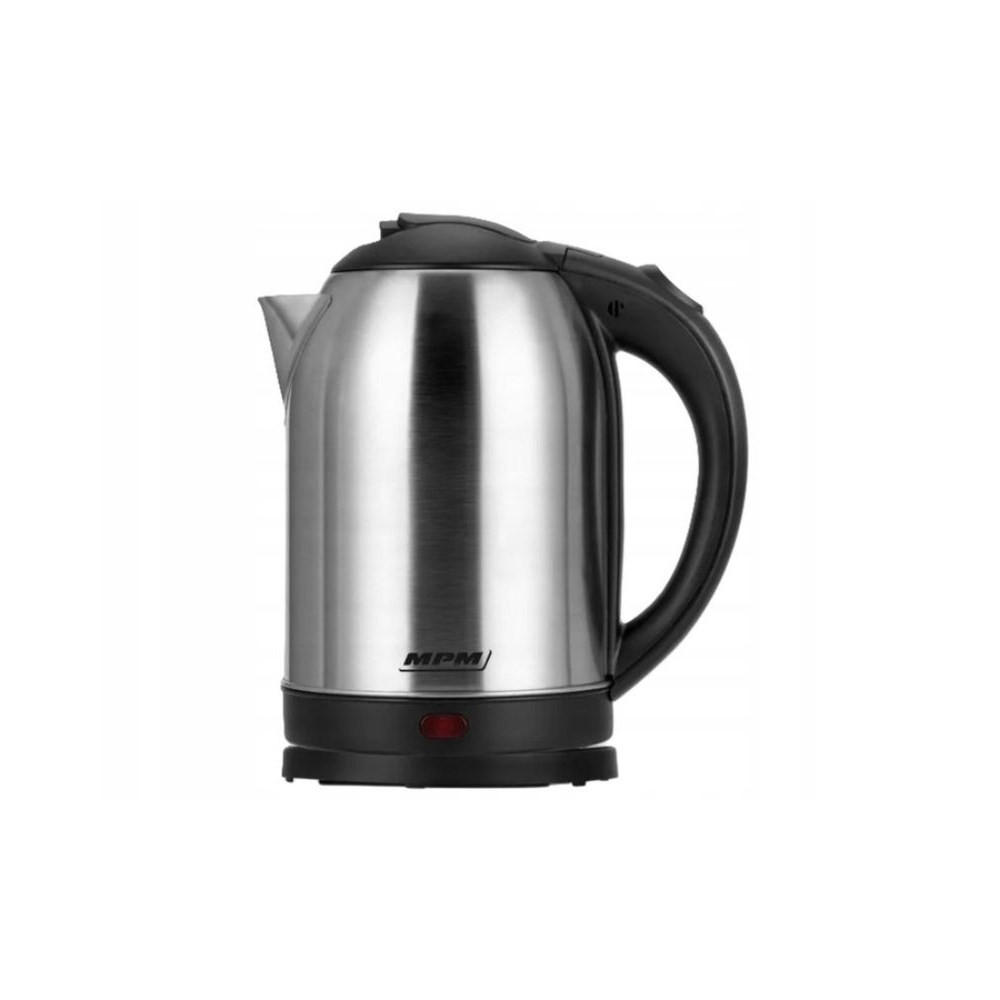 WASSERKOCHER ELEKTRISCH Silber 21/16.6/23 cm MCZ131MMPM - Silberfarben, Metall (16.6/23/21cm) - MPM 