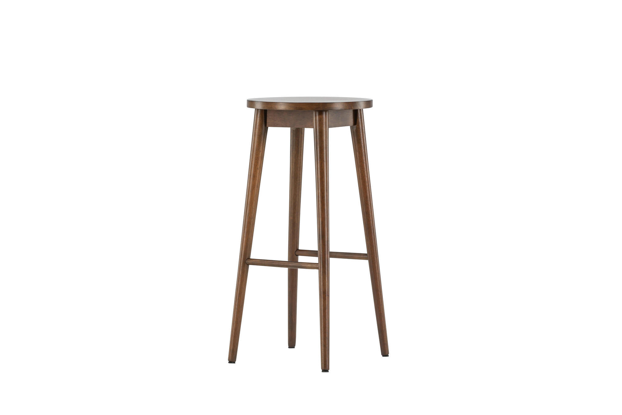 BARHOCKER MOLLOSAND Braun 36x36x75 cm - Braun, Holz (36/75/36cm) - FURNLUX