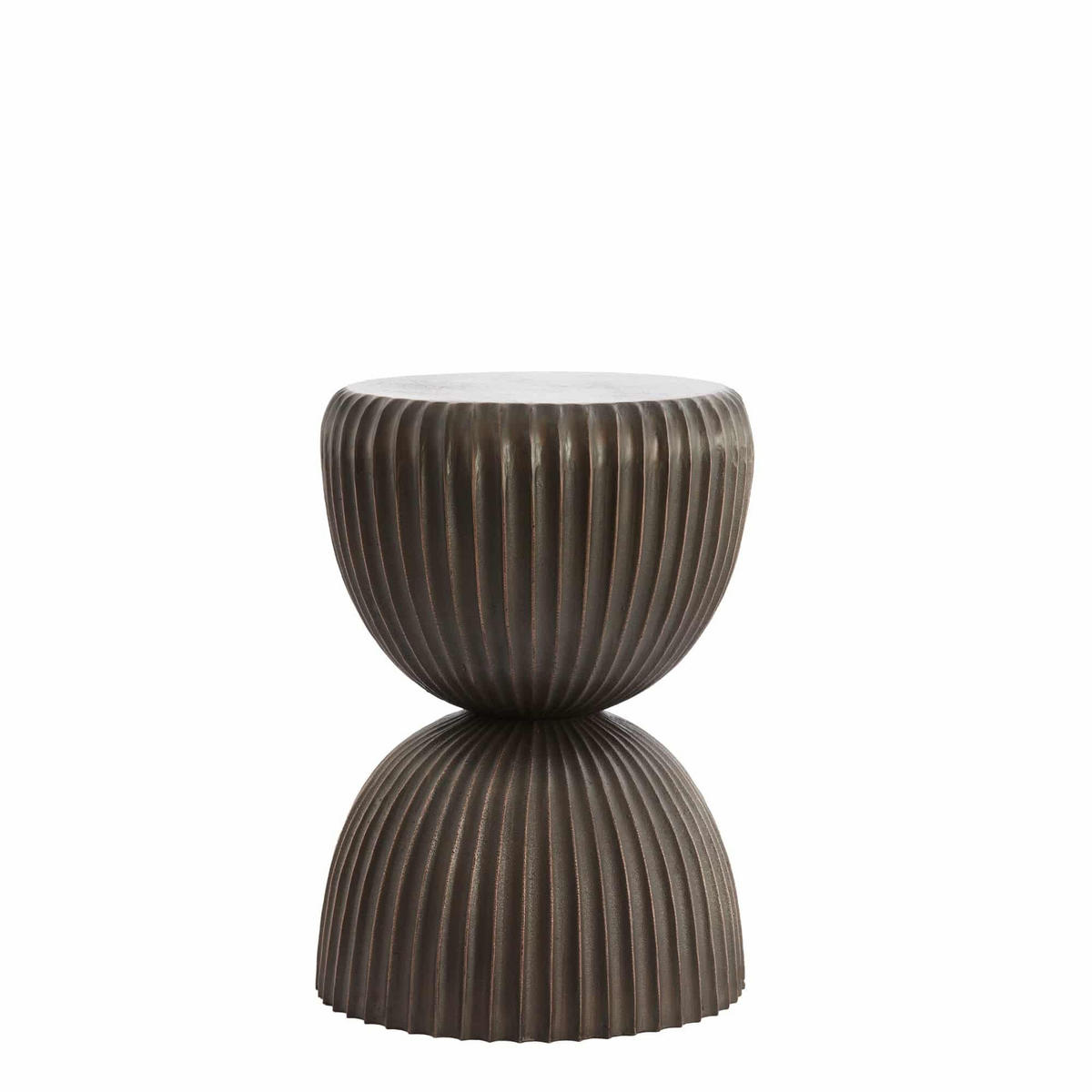 BEISTELLTISCH Mizurina Bronze 34/34/49 cm - Bronzefarben, Metall (34/34/49cm) - Light & Living