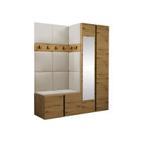 GARDEROBEN-SET Orion XII - Beige/Eiche Artisan, Holzwerkstoff/Kunststoff (158/186/46cm) - MIRJAN24