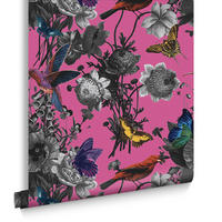 VLIESTAPETE Jardin - Pink, Papier/Kunststoff (52/1005cm) - Graham & Brown