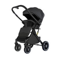 KINDERWAGENSET für Reisesystem, Schwarz - Schwarz, Metall (80/60cm) - Kaket