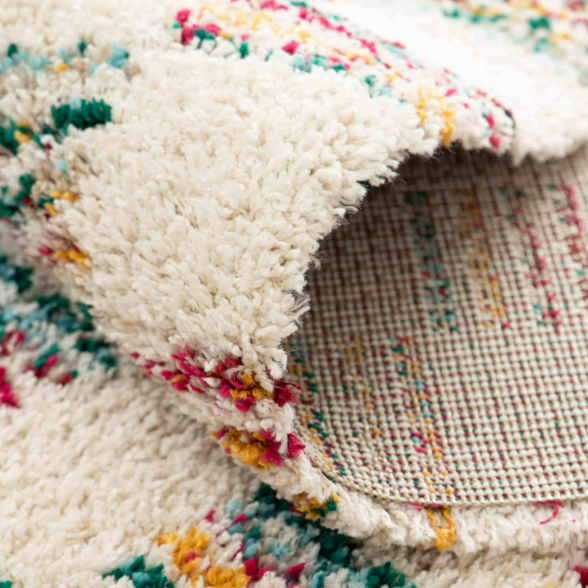 TEPPICH, Weiß - Weiß, Textil (160/230cm) - Oviala