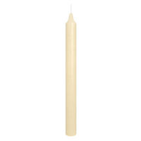 MARBLE Leuchterkerzen durchgefärbt Bisquit 250 x 22 mm, 20er Set - Beige, Paraffin (2.2/25/25cm) - Wiedemann Kerzen