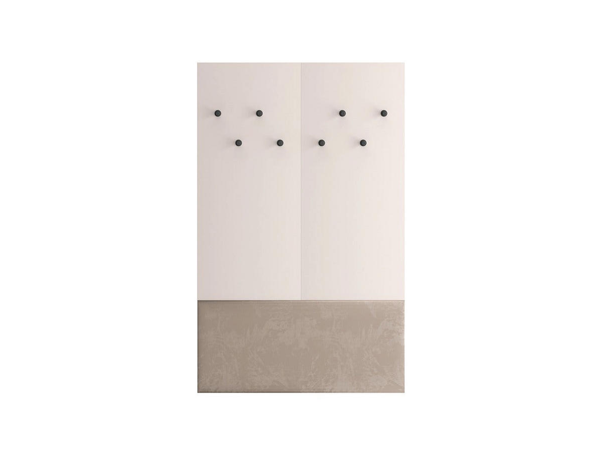 WANDGARDEROBE – VOCO 07 – 90 cm – Voco – Kaschmir / Eichefarben - Kaschmir/Eichefarben, Holzwerkstoff (90/143/6cm) - hi-markt