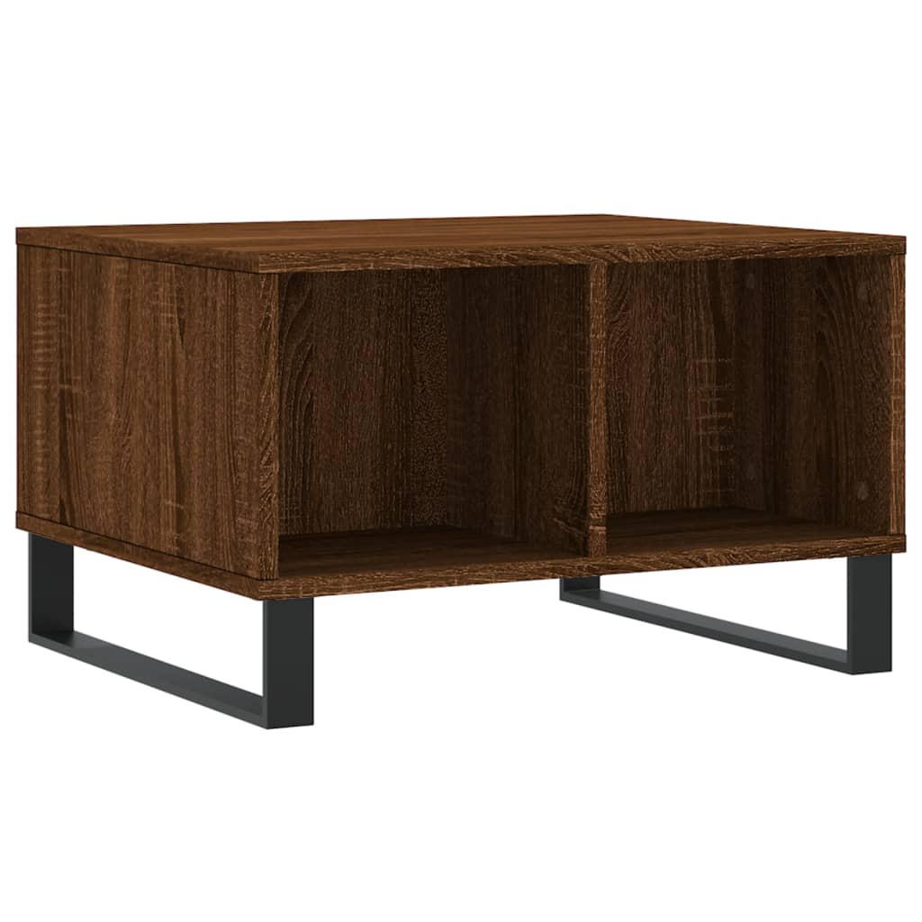 COUCHTISCH Braun Eichen-Optik 60x50x36,5 cm Holzwerkstoff - Braun, Holzwerkstoff (60/50/36.5cm) - furnicato