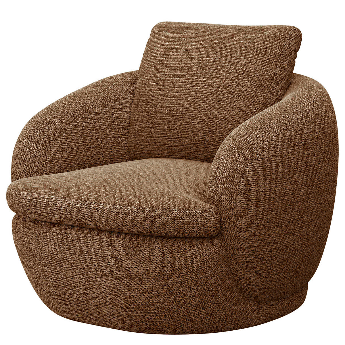 SESSEL - Beige/Schwarz, Kunststoff/Textil (92/74/90cm) - home24