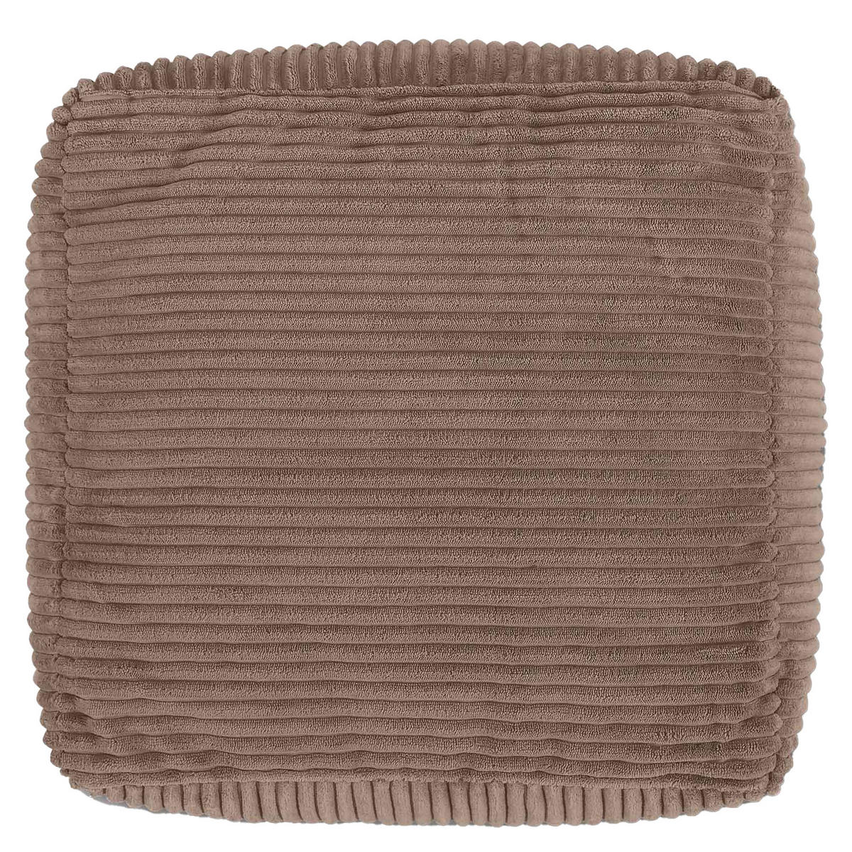 SITZPOUF Amara - Mokka, Textil (42/24/42cm) - icon