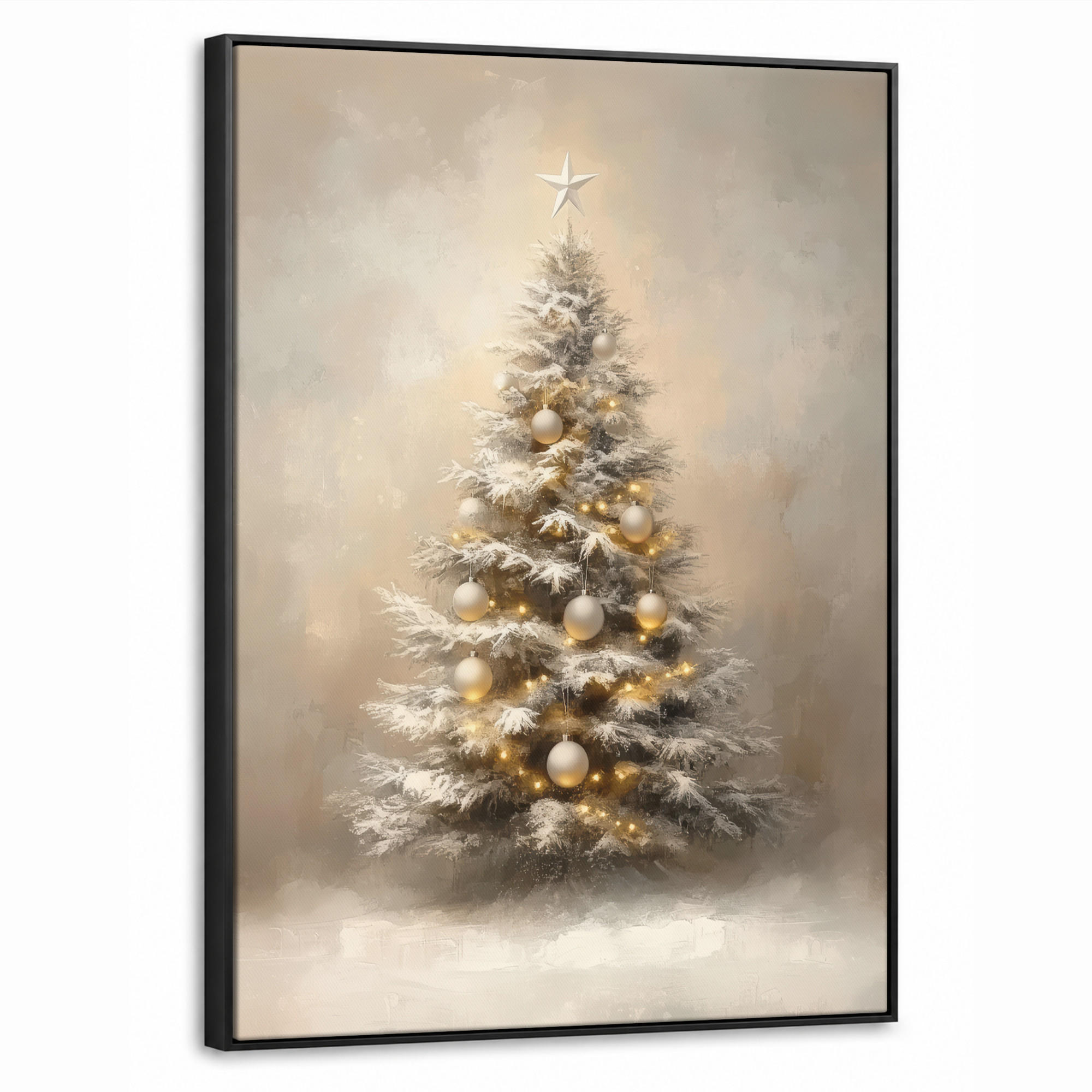 MuchoWow Leinwand Champagner 70x100 cm