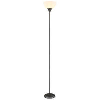 STEHLEUCHTE WILBUR Metall titanfarben matt - Anthrazit, Metall (25/25/150cm) - Globo Lighting