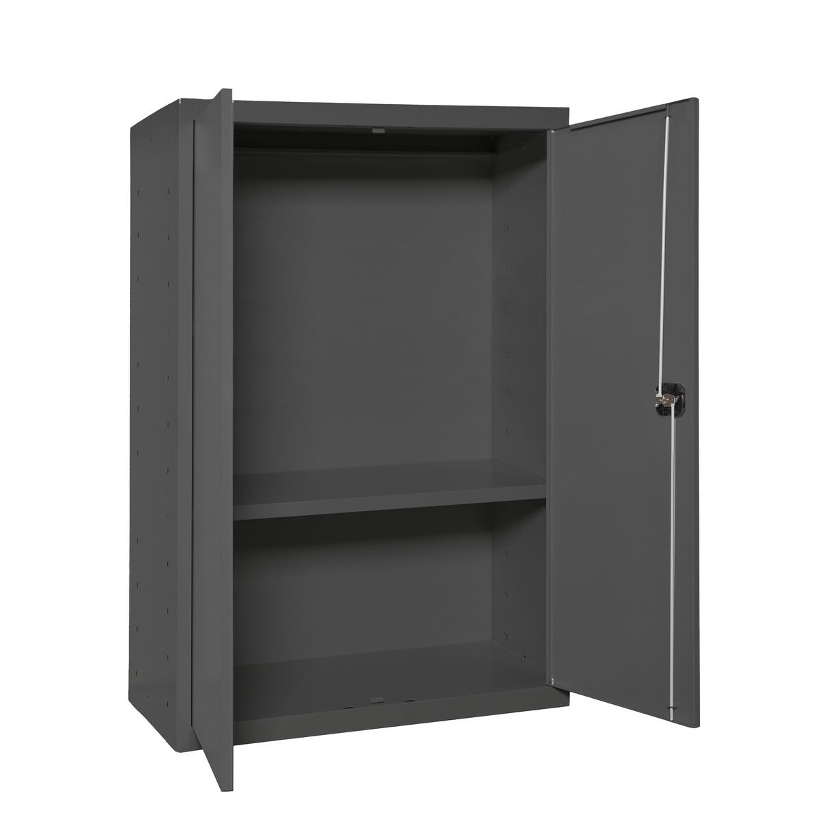 STAHLSCHRANK Amego HxBxT 90x80x40 cm 1x Fachboden Anthrazit-Anthrazit - Anthrazit, Metall (80/90/40cm) - PROREGAL