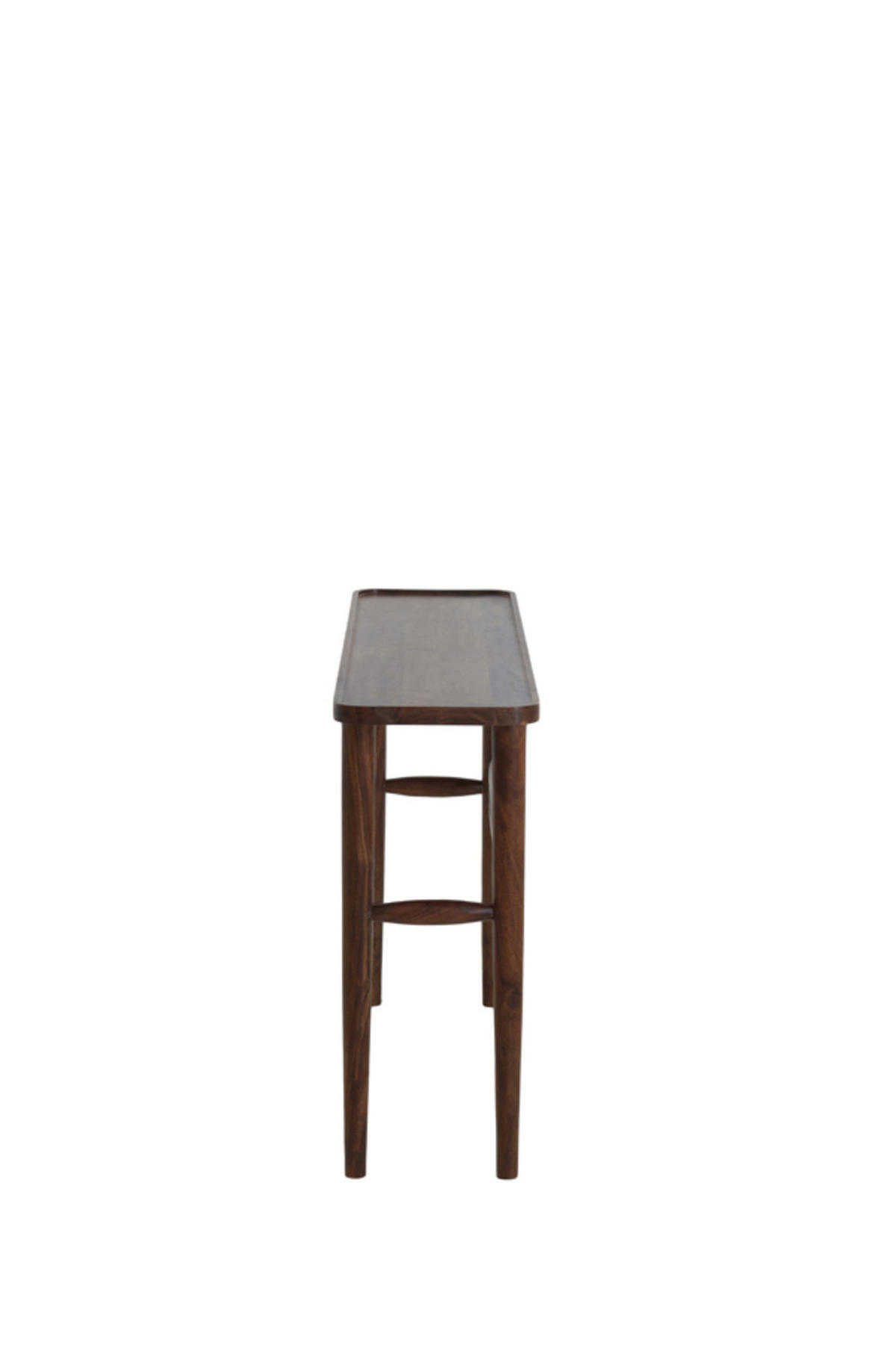 KONSOLENTISCH Qiano Braun 120/30/75 cm - Dunkelbraun, Holz (120/30/75cm) - Light & Living