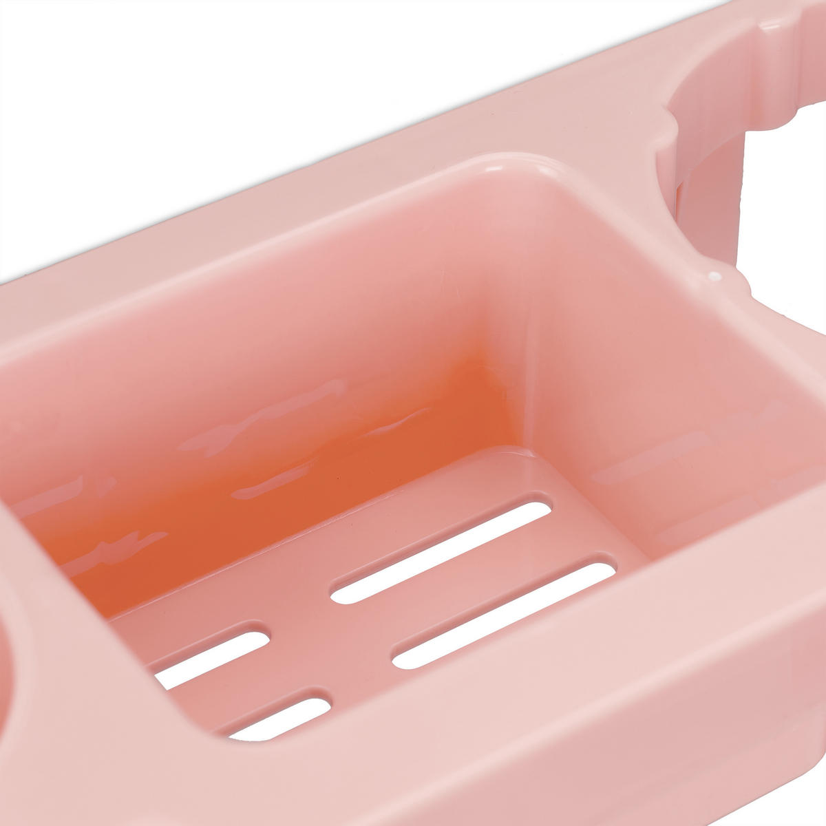 FÖHN-HALTERUNG - Rosa, Kunststoff (30/9/10.5cm) - Relaxdays