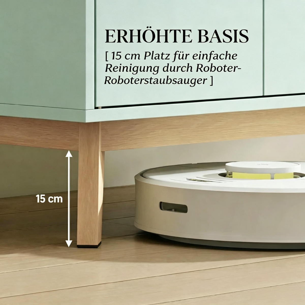 TV-SCHRANK 120/35/50 cm Hellgrün Eiche mit 1 Schublade und 2 Türen - Eichefarben, Holzwerkstoff (120/50/35cm) - Oxeza