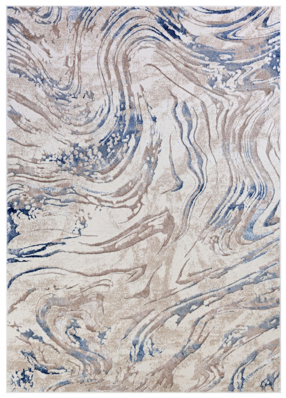 TEPPICH COMO Blau 140/200 cm - Blau, Kunststoff (140/200cm) - Tapiso