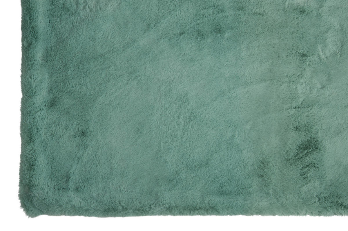 PLAID CUTIE - Textilwaren - Mint - 180/130/3 cm - Mintgrün, Textil (130/180cm) - J-Line
