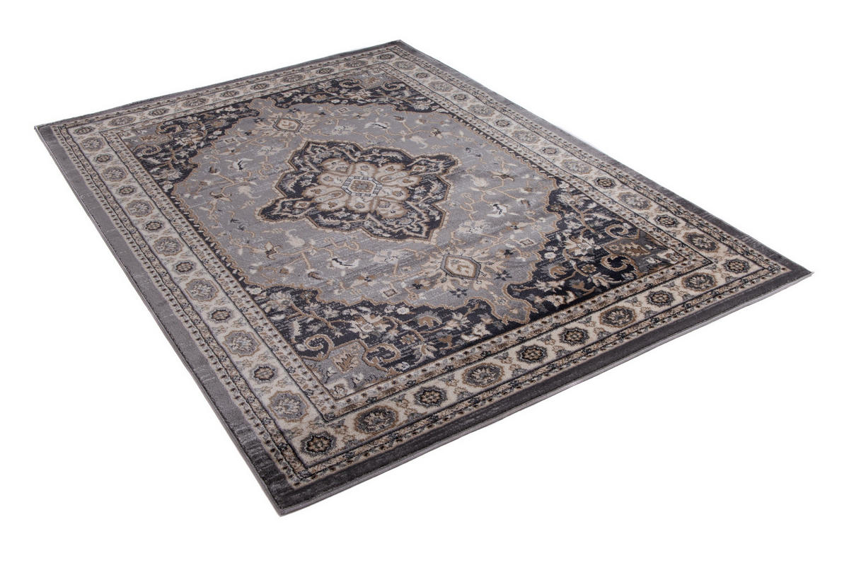 TEPPICH COLORADO Grau 180/250 cm - Grau, Kunststoff (180/250cm)