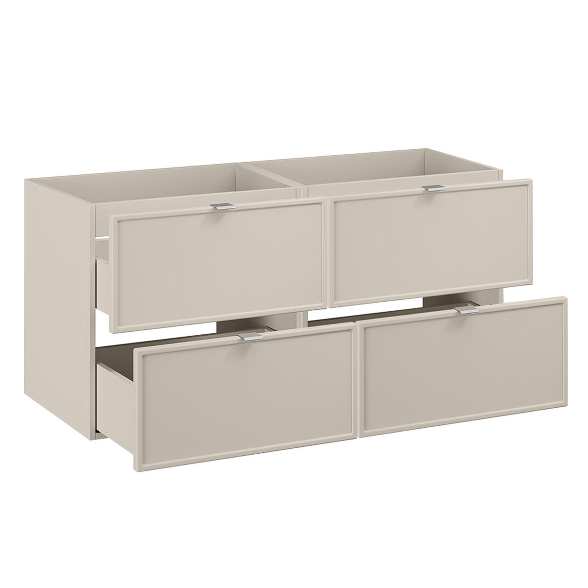 SKŘÍŇKA POD UMYVADLO 120.4cm Alba Kašmír - béžová, kompozitní dřevo (120.4/57/46cm) - Petits-meubles