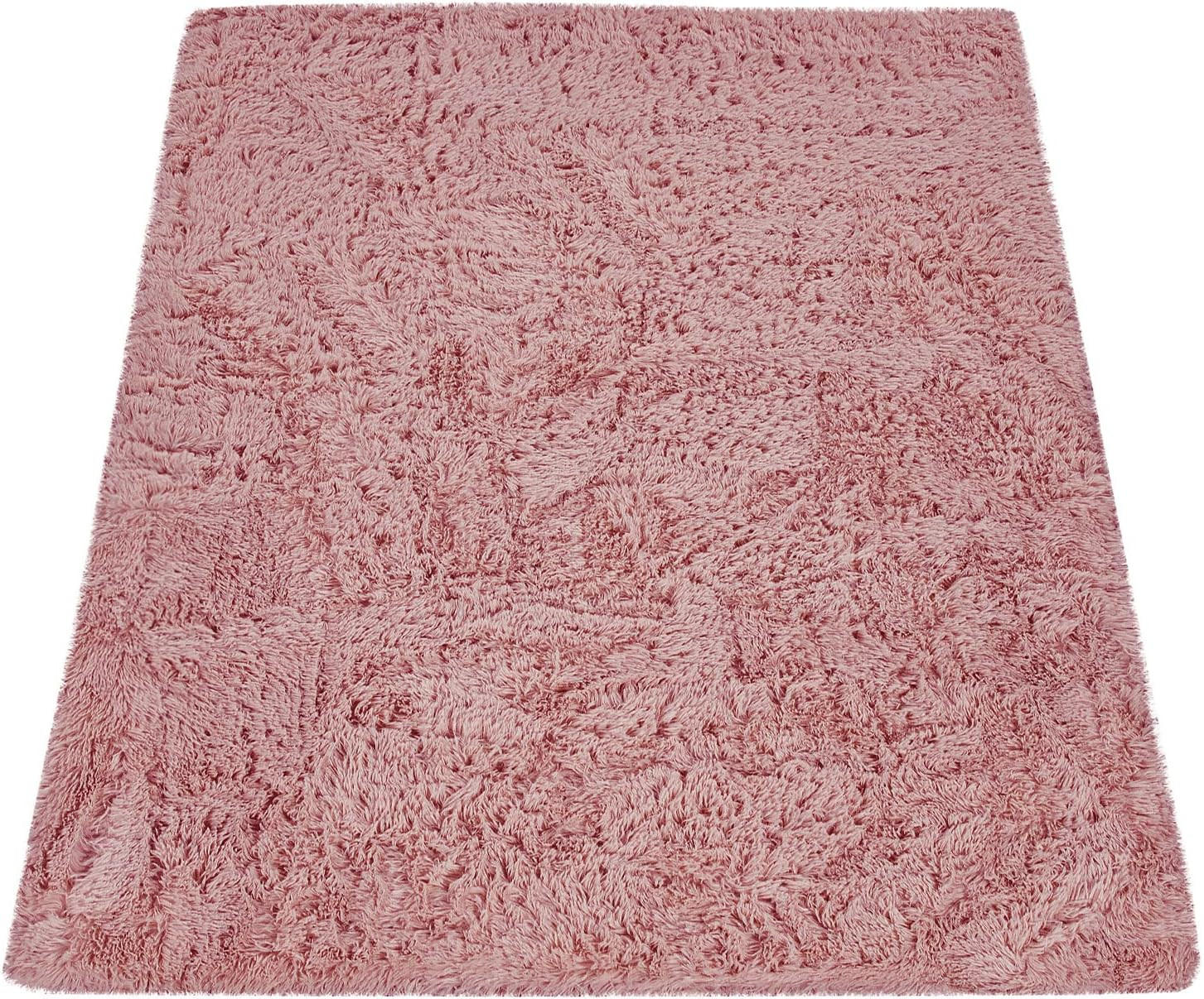 HOCHFLORTEPPICH 200/290 cm Silky 591 - Beere, Textil (200/290cm) - Paco Home