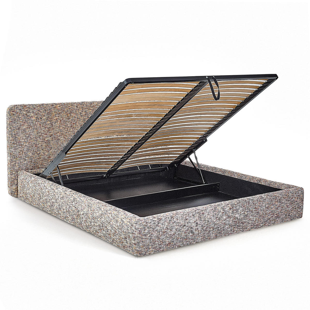 POLSTERBETT - Multicolor, Holz/Textil (200/200cm) - home24