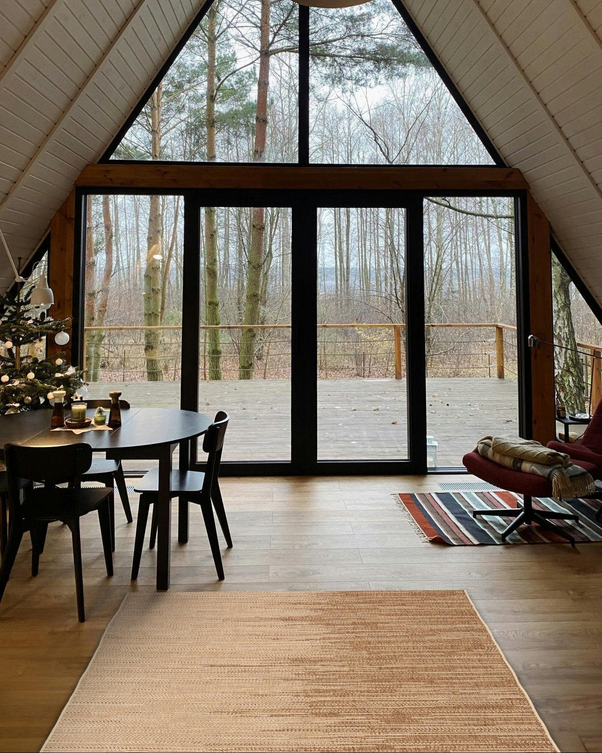 TEPPICH für Innen und Außen im ethnischen Stil bruin - Braun, Textil (120/170cm) - AFK Living