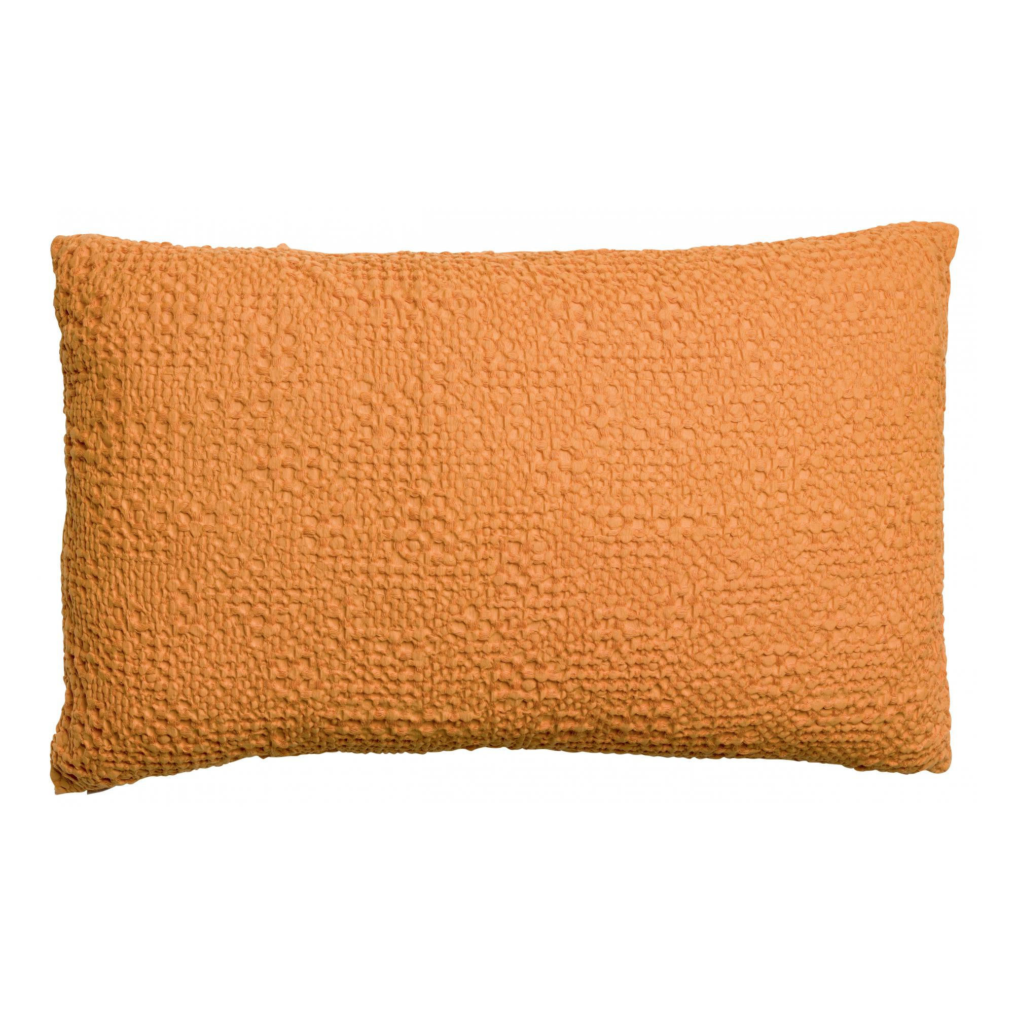 KISSEN Tana senffarben 40 x 65 cm - Dunkelgelb, Textil (40/65cm) - Vivaraise