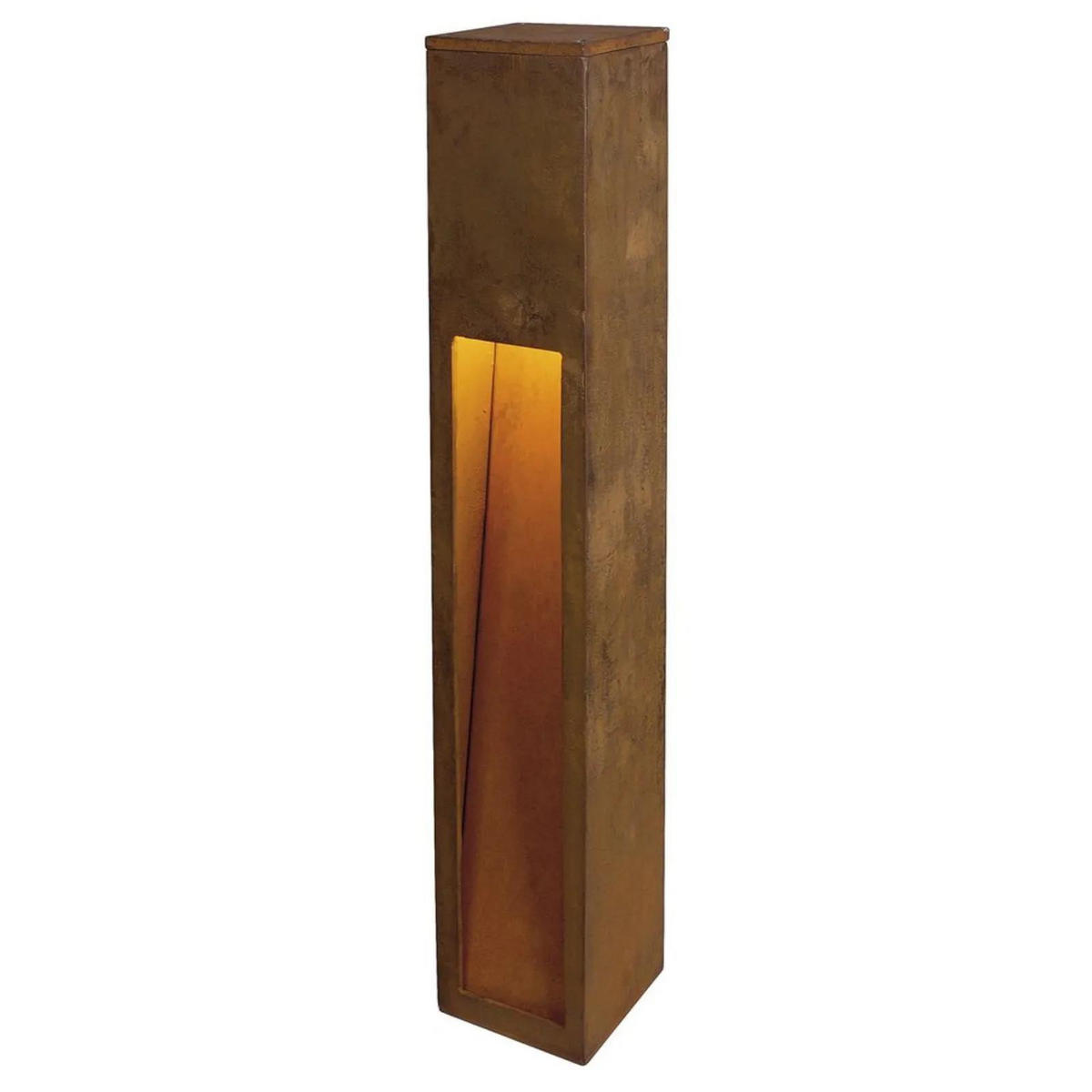WEGELEUCHTE Rusty Rostfarbig - Rostfarben, Metall (12/12/80cm) - SLV