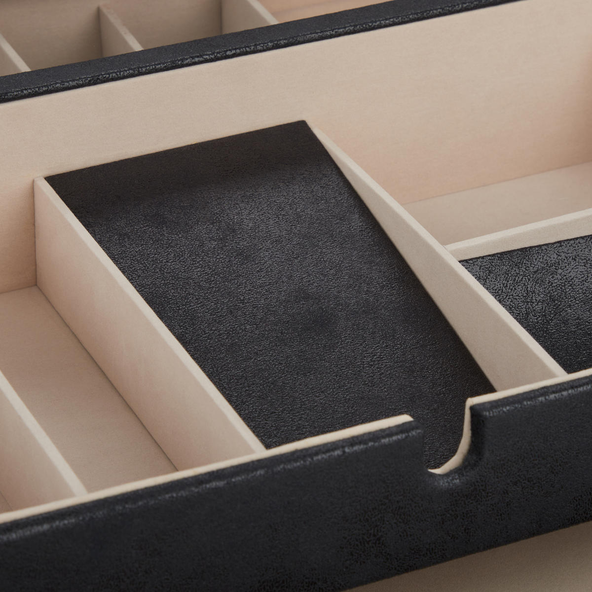 SCHMUCKKÄSTCHEN - Multicolor, Holzwerkstoff/Wellpappe (34/13/31cm) - Relaxdays