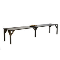 ESSTISCH Dunaj ausziehbar bis 350 cm - Graphitfarben, Holzwerkstoff (130/90/75cm) - Endo-Moebel