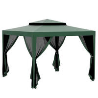 PAVILLON Grun 1 Stück - Grün, Naturmaterialien (297/268/297cm) - GiPP