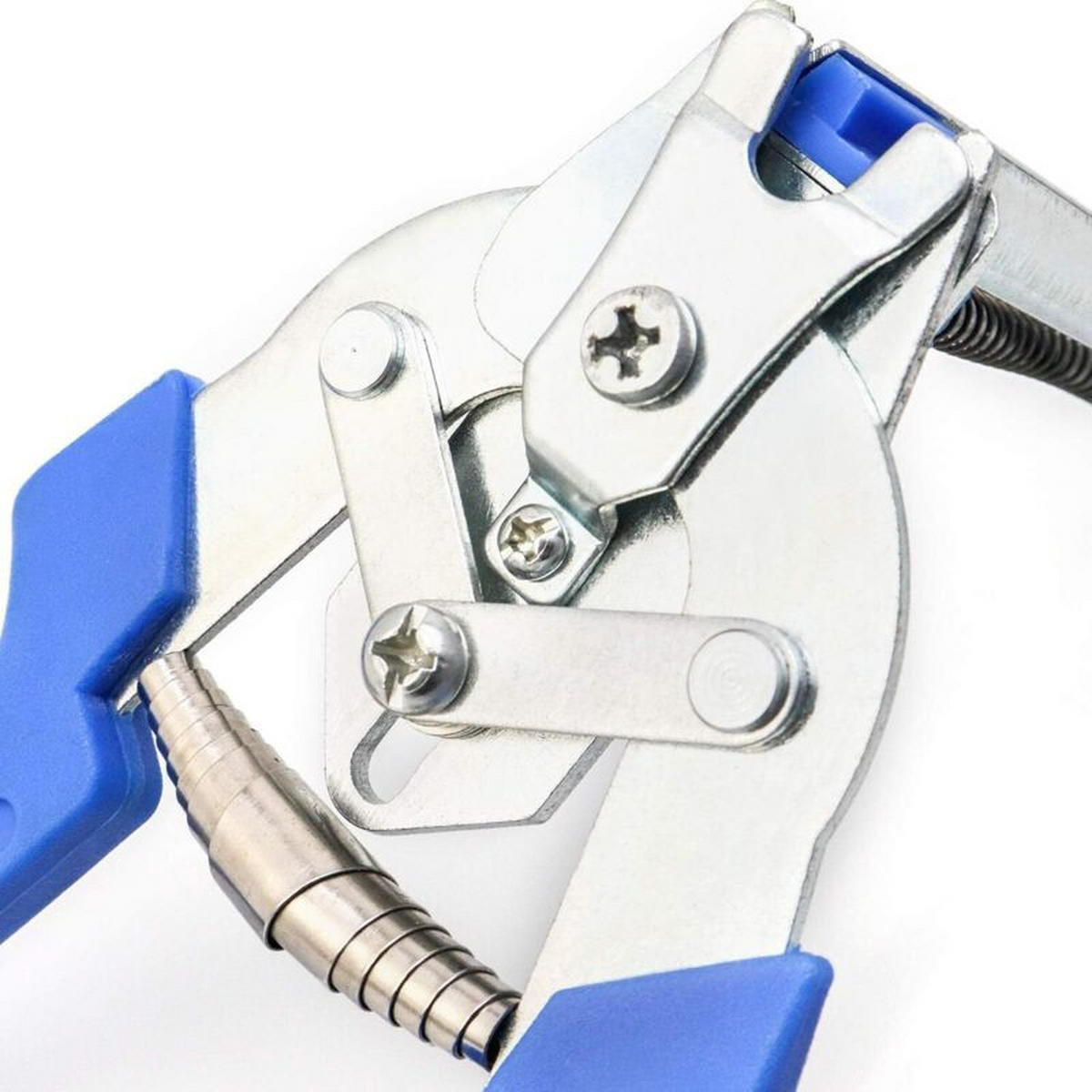 ZANGE – Inklusive 600 Krallen-Clips - Blau, Kunststoff (17.6/7/1cm) - DCA