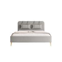 POLSTERBETT Rexal 140x200 cm, Grau - Grau, Textil (200/140cm) - Fedve